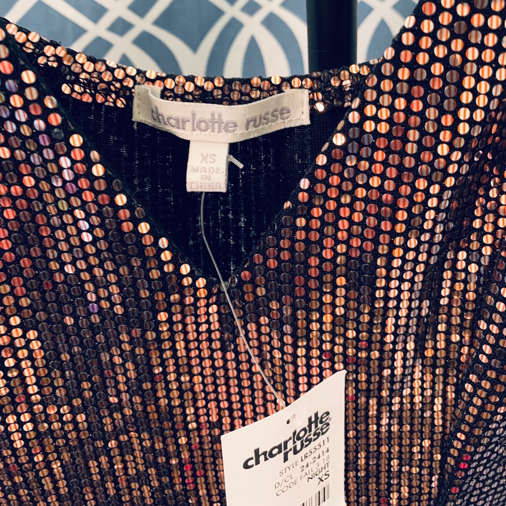 Sequined romper